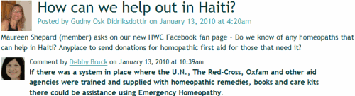 Homeopathy chat