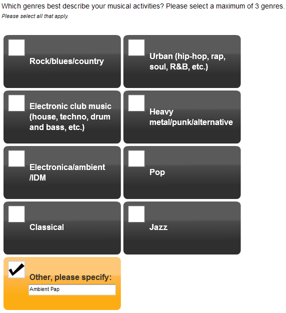 SoundCloud survey