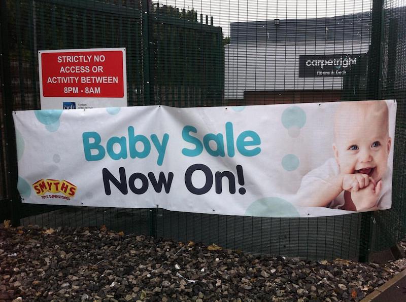 Baby sale!