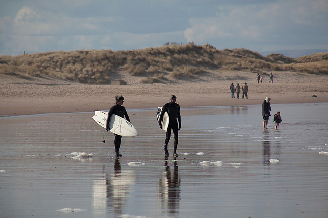 Geordie surfers